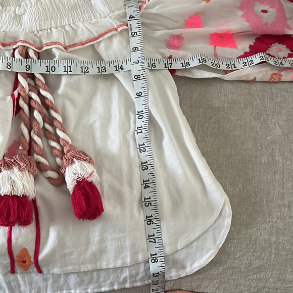 MISA Selena‎ Top in White Multi. Size XS - Picture 11 of 13